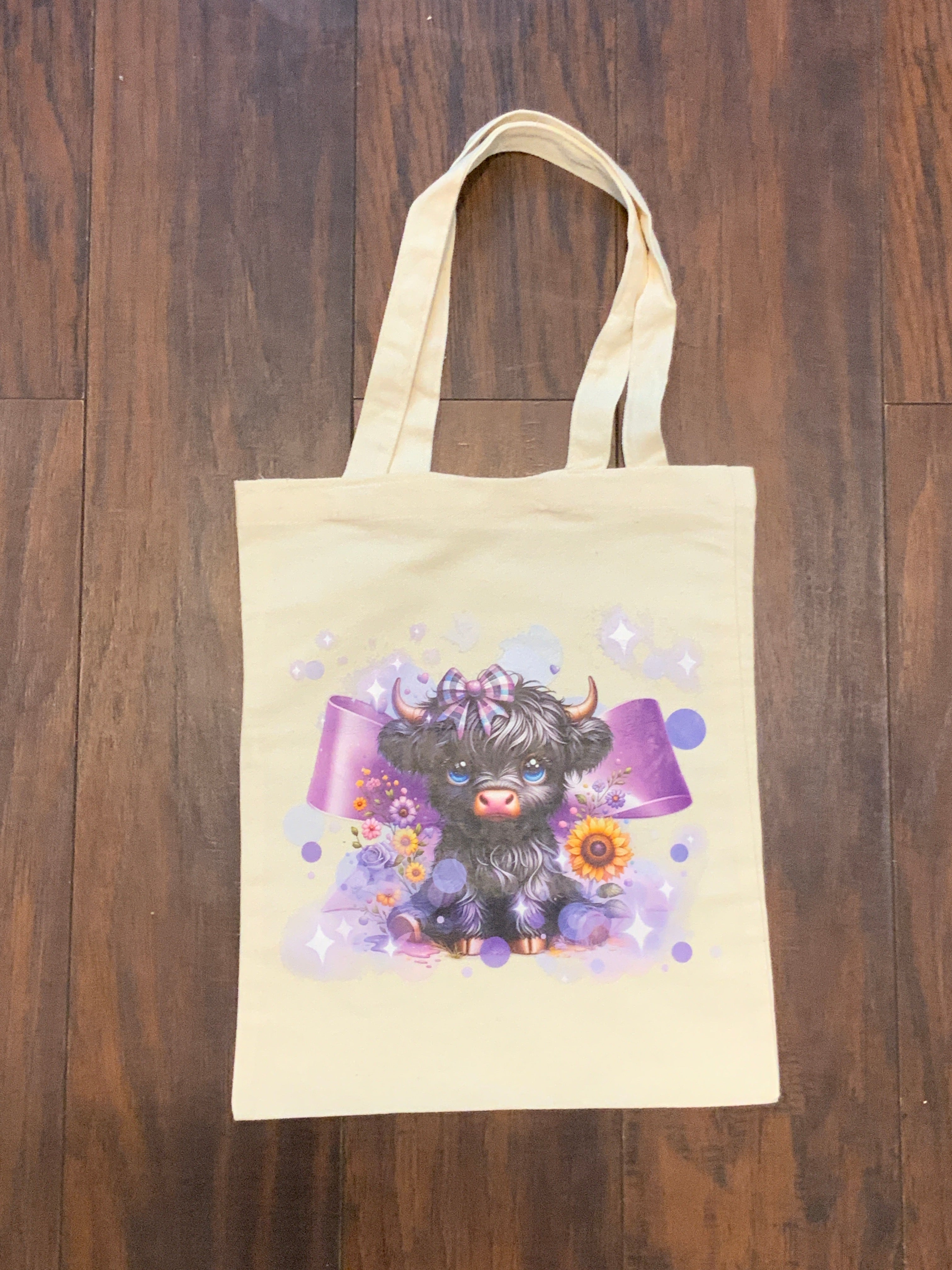 Cow tote bag