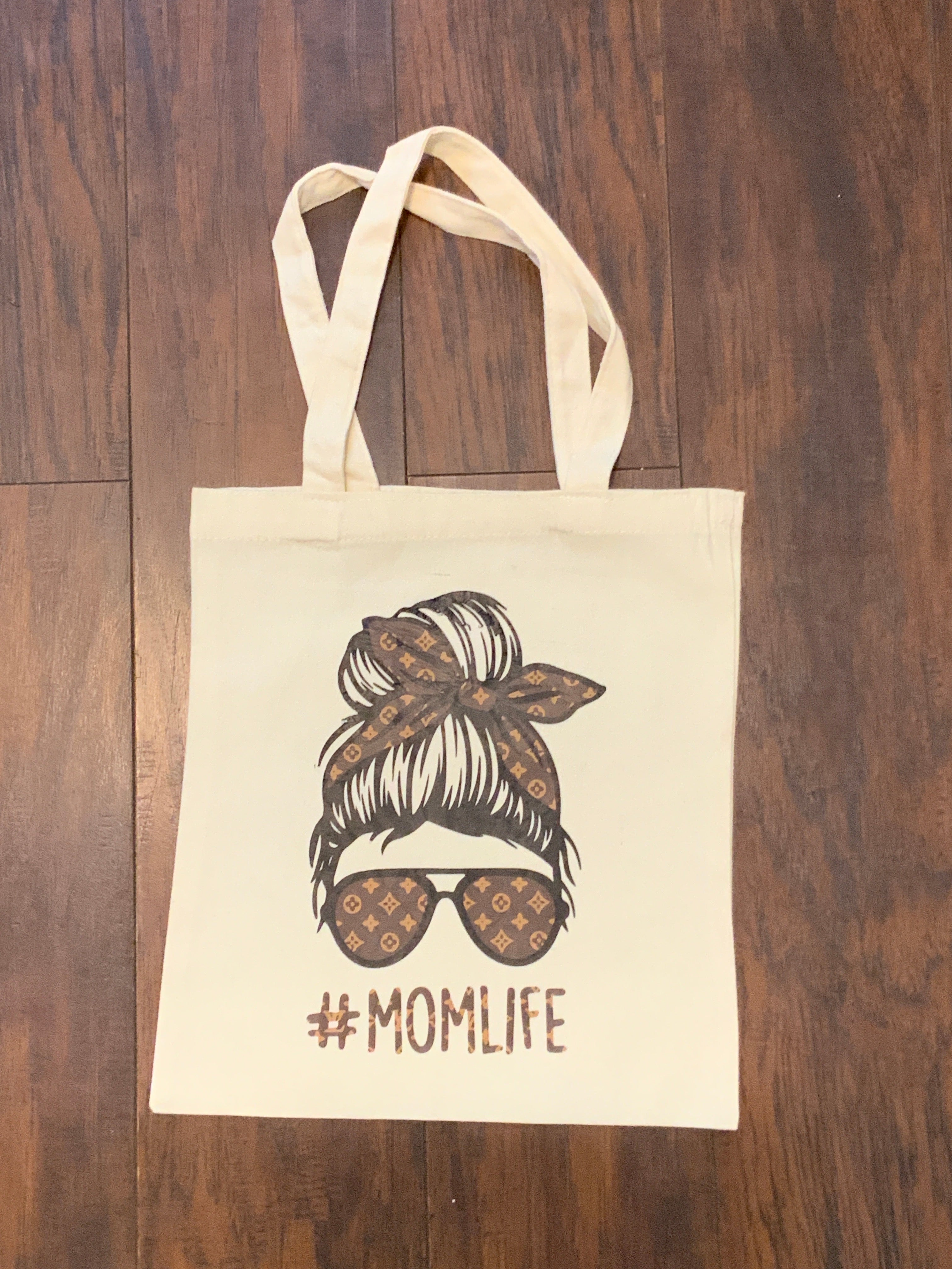 Mom life tote bag
