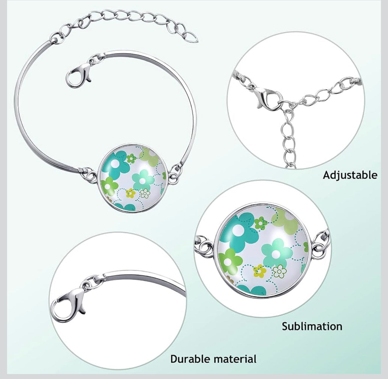 Bracelet Trays Round Photo