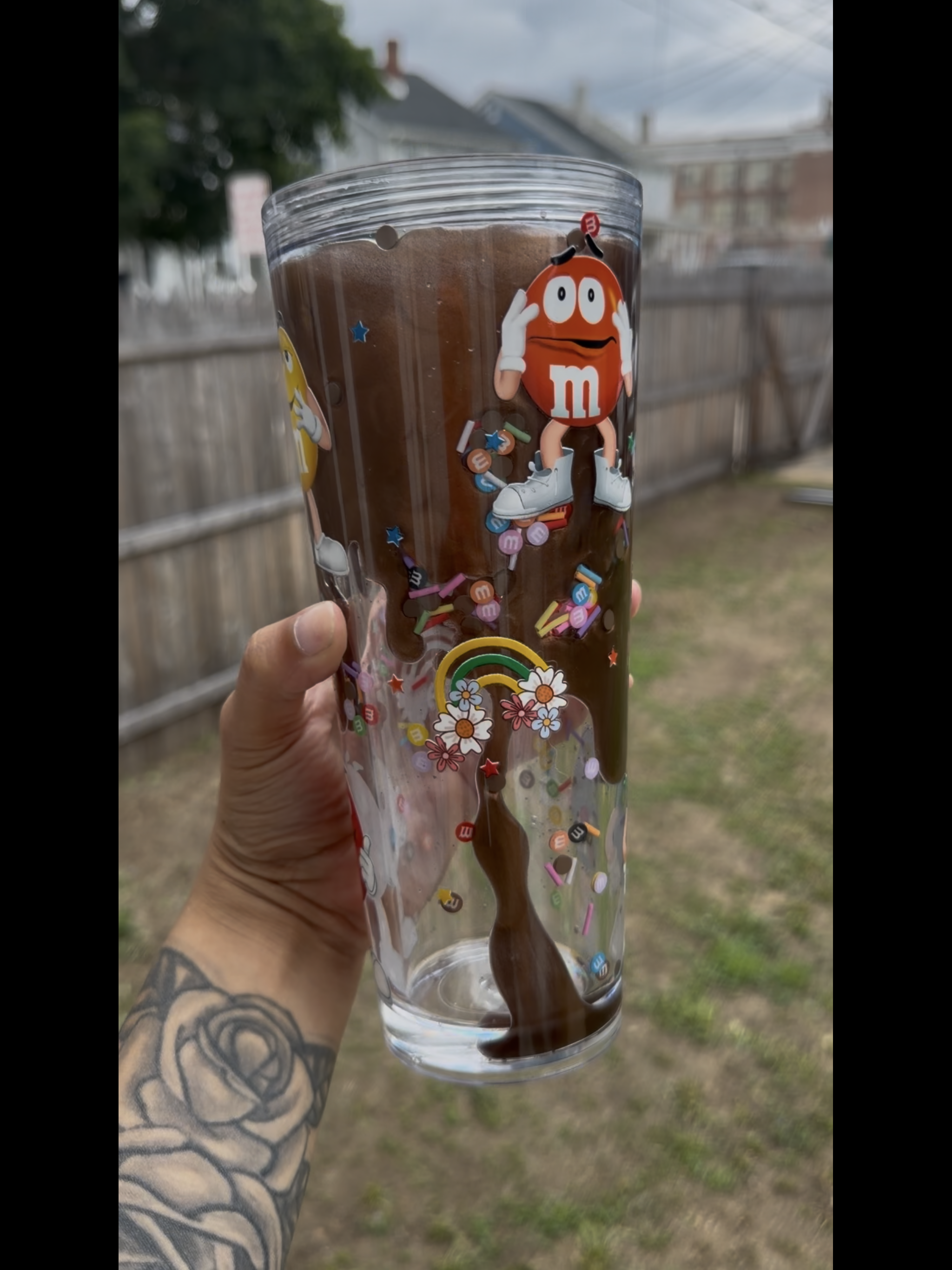 M&M cup