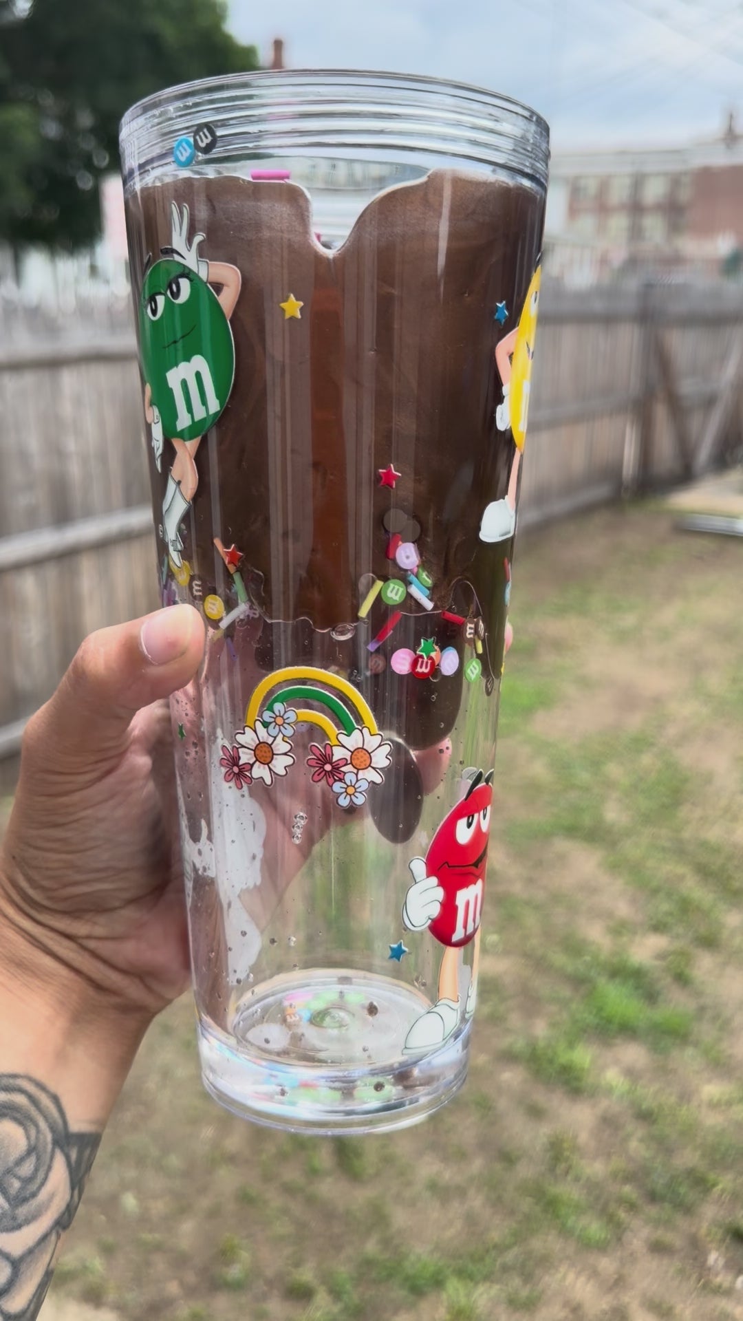 M&M cup